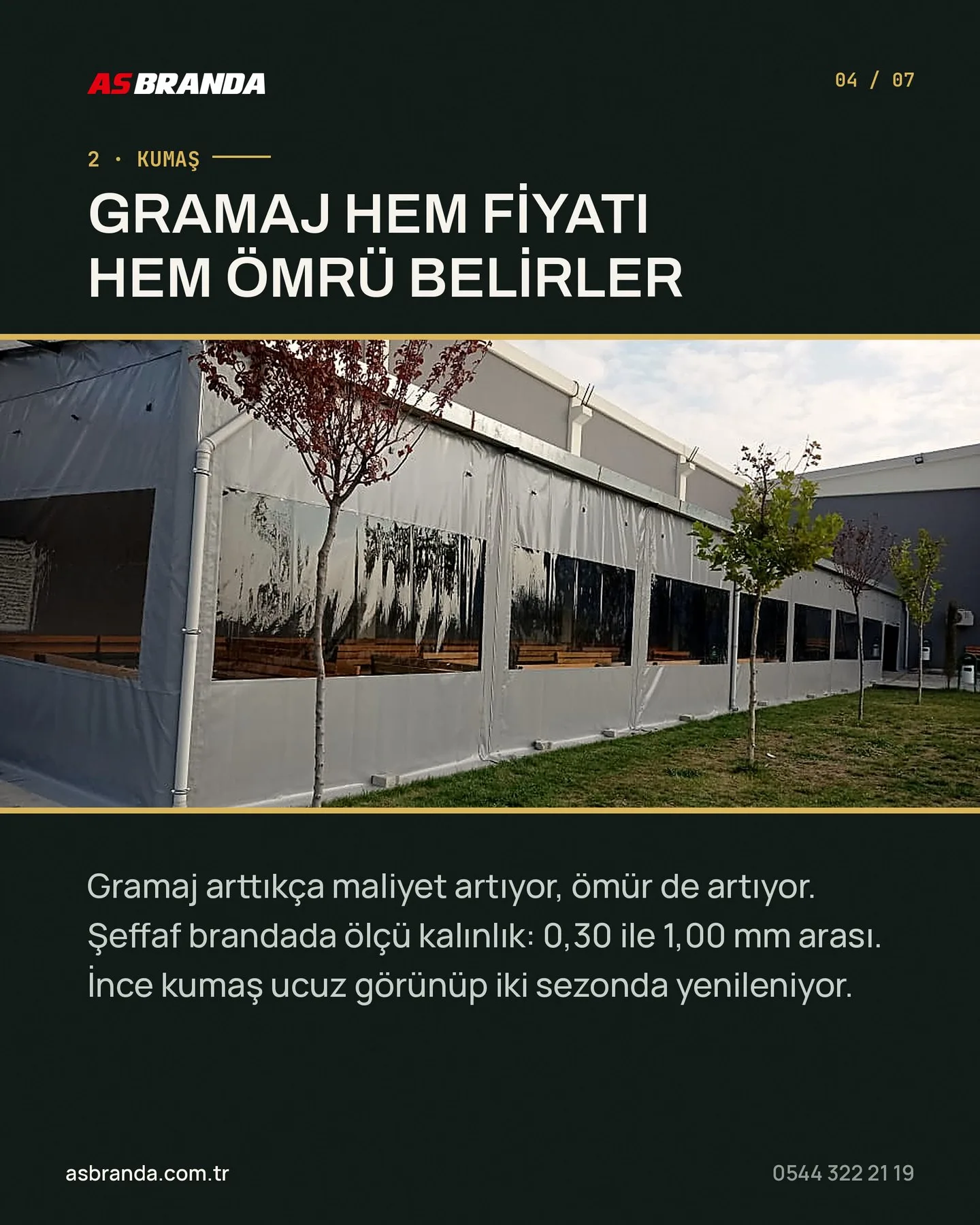 AS Branda "Branda fiyatı neye göre değişir" carousel gönderisi 4. kart