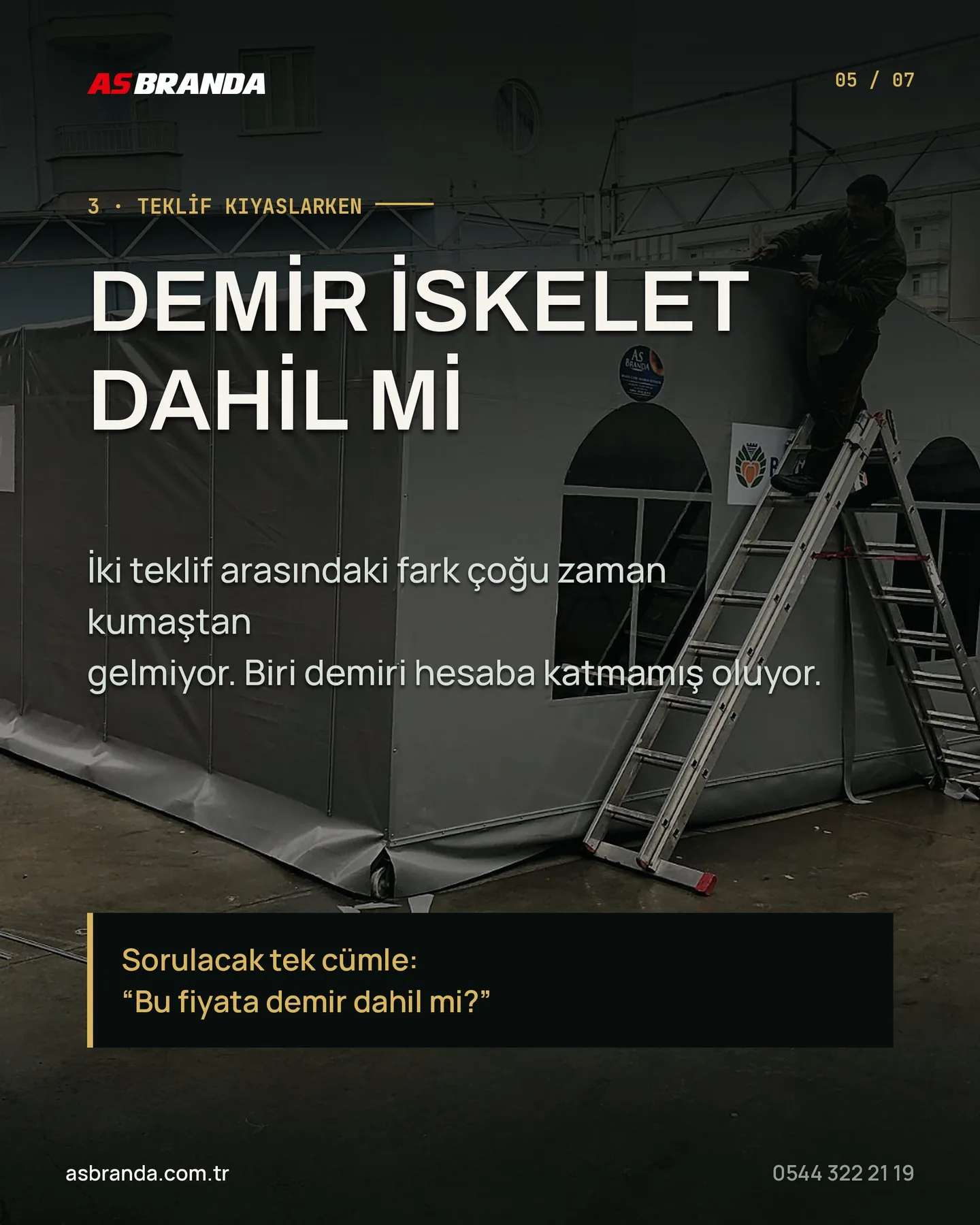 AS Branda "Branda fiyatı neye göre değişir" carousel gönderisi 5. kart