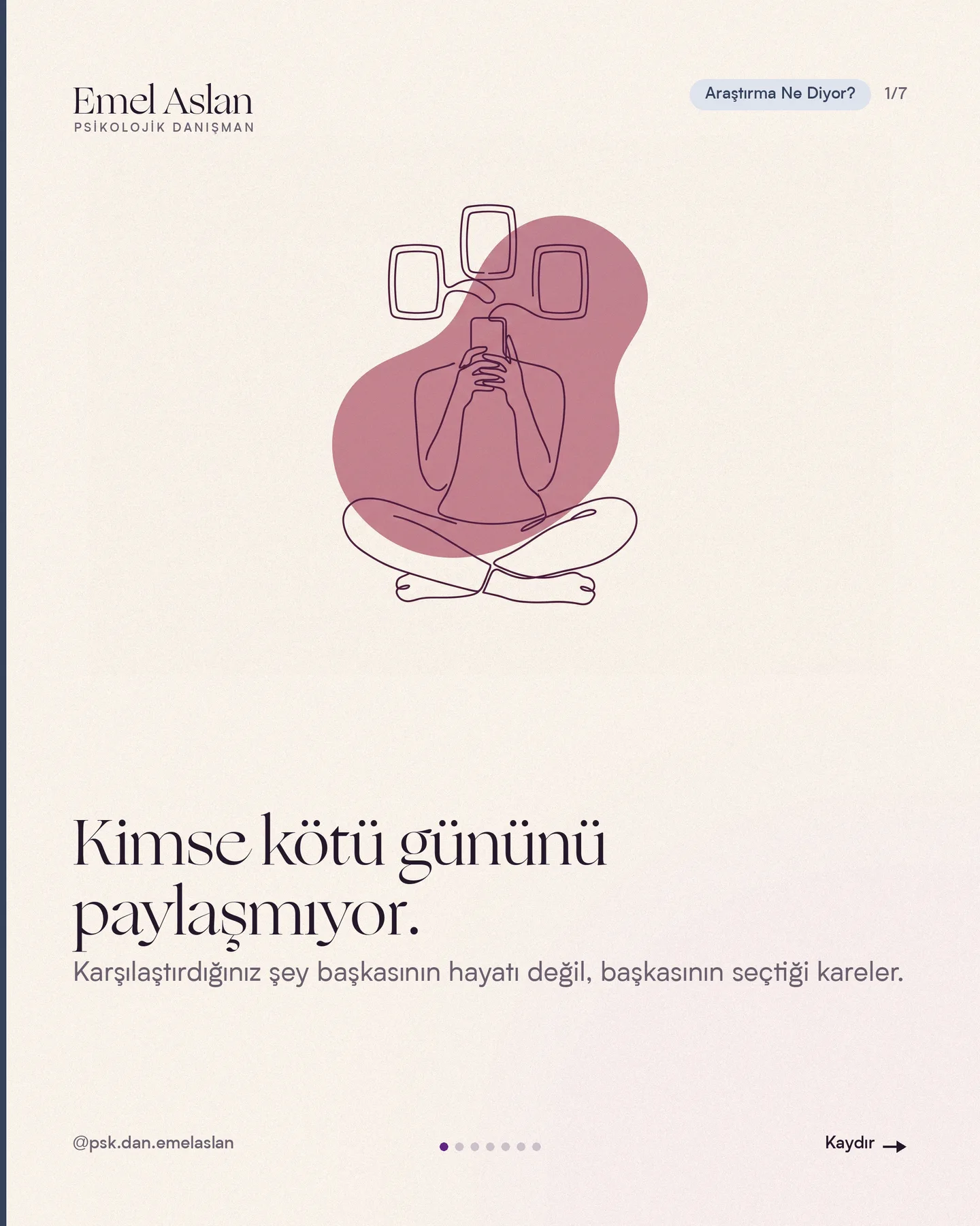 Emel Aslan kaydırmalı gönderi kapağı — karşılaştırma ve kıskançlık