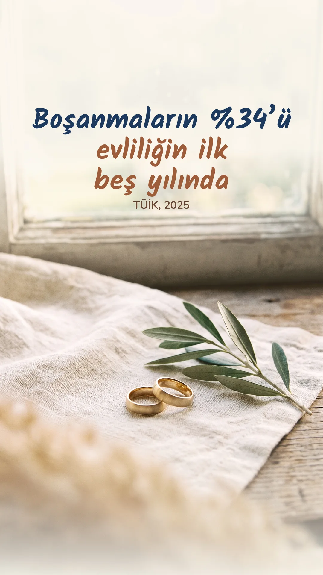 Çınar Ailem — reels kapağı, evliliğin ilk beş yılı