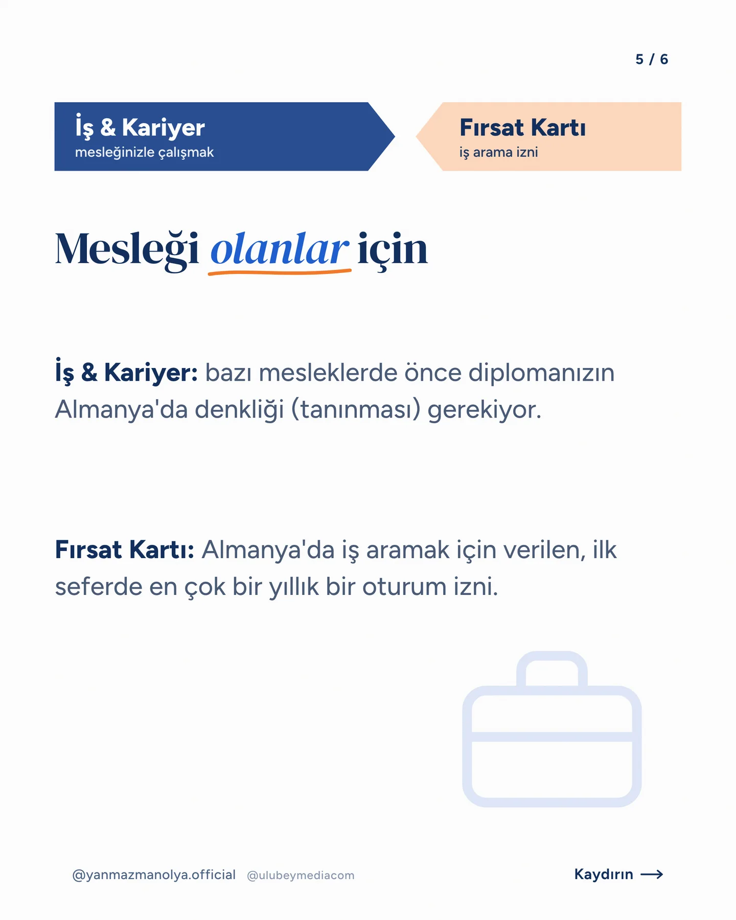 Manolya Itır Yanmaz Instagram gönderisi — size uygun yol hangisi carousel'i, 5. kart